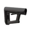The MAGPUL MOE PR Carbine Stock features a lightweight design, support-hand rest, bag rider function, and M-LOK slot for versatile sling attachment.