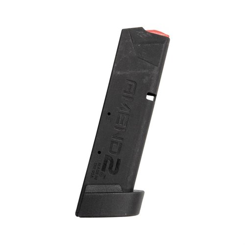 The Amend2 A2-320 magazine for Sig Sauer P320 offers a lightweight, durable design, impact-resistant polymer, and a reliable 15-round capacity, all made in the U.S.A.