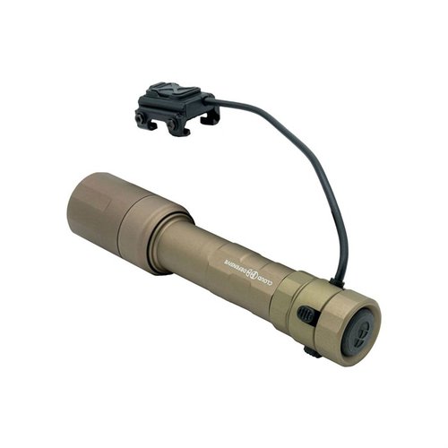 Experience 100,000 Candela and 1250 Lumens with the REIN 3.0 DUAL-FUEL WEAPONLIGHT, featuring IPX-8 waterproofing, modular design, and dual battery capability.