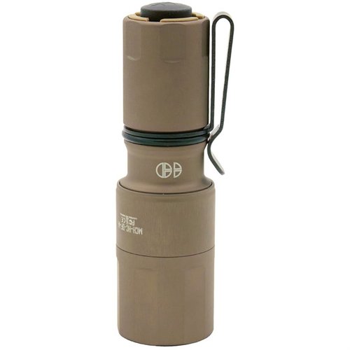 The Cloud Defensive MCH-HC Micro Flashlight delivers 800 lumens, 60,000 candela, dual fuel compatibility, and a programmable 5-mode system in a compact, durable design.