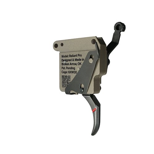 Enhance your Remington 700 with the Reliant Pro Drop-In Trigger, featuring easy installation, adjustable pull weight, and reliable safety for optimal performance.