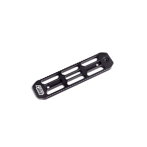 The ARCALOCK MLOK Attachment features a mechanically locked dovetail design for stability, is lightweight at 2.2oz, and is compatible with standard Arca accessories.