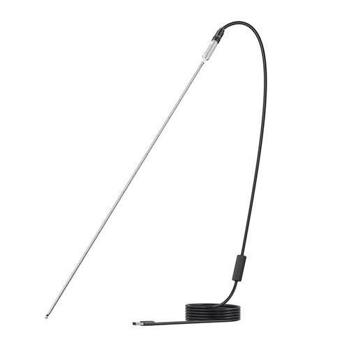 The TESLONG NTG100H 26" Rigid USB Borescope features a close-focusing camera, adjustable LED lights, and a durable probe for inspecting rifle barrels .22 caliber and larger.