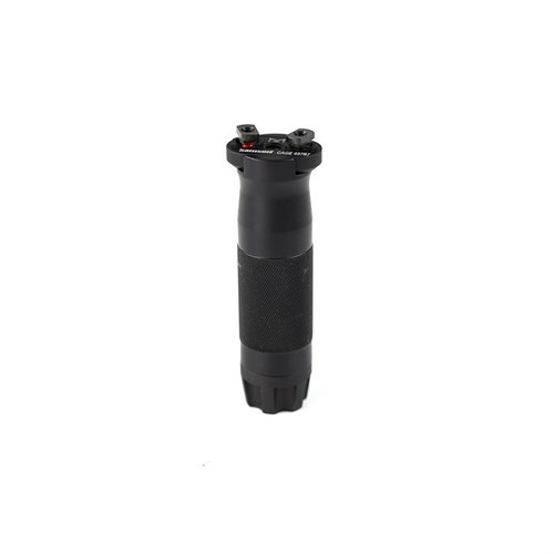 Samson Manufacturing Vertical Grip M-LOK offers durable 6061-T6 aluminum construction, tool-less installation, and a sleek black finish for quick modifications.