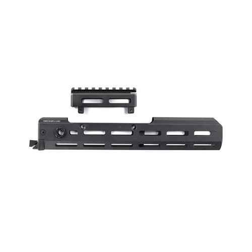 Upgrade your AK-47 with the Samson M-LOK® Handguard: easy install, adjustable alignment, extended length for accessories, and ambidextrous QD point.