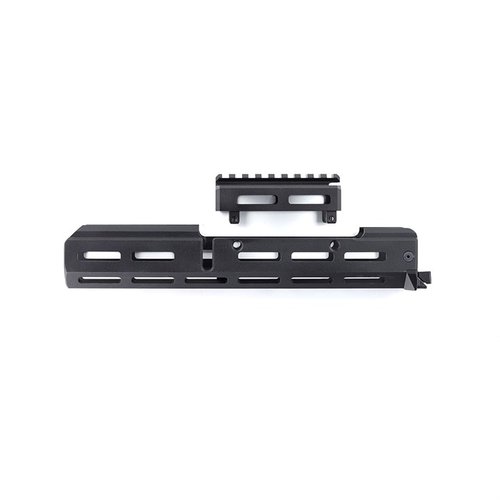 Upgrade your AK-47 with the Samson M-LOK® Handguard; easy installation, adjustable alignment, extended length for accessories, and optic mounting options.