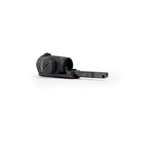 Easily add a tactical optic to your AK-pattern rifle with this no-gunsmithing steel mount, featuring a backup rear sight for reliability during use.