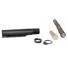 The Geissele Premium Mil-Spec Buffer Tube offers 6 stock positions, durable 7075-T6 Aluminum construction, and the Super 42 Spring for enhanced reliability and performance.