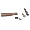 The Geissele Premium Mil-Spec Buffer Tube offers durability, 6 stock positions, and the Super 42 Spring enhances reliability and reduces spring noise for your AR-15.