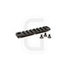 Enhance your Geissele HK SMR with this 3-Hole Accessory Rail, featuring 7 slots for versatile attachment of 1913 Picatinny accessories, crafted from durable milspec-anodized aluminum.