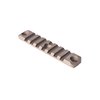 Enhance your Geissele HK SMR with this 3-Hole 7-Slot Accessory Rail, allowing secure attachment of 1913 Picatinny accessories, crafted from milspec-anodized aluminum.