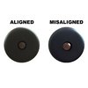 Ensure precise suppressor alignment with the Geissele SAG, crafted from hardened steel for durability, fitting most barrels with a 0.002” under nominal bore diameter.