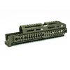 Enhance your AKM with the Midwest Industries AK Alpha Series Quad Rail, featuring adjustable design, lightweight aluminum, and multiple QD sling points.
