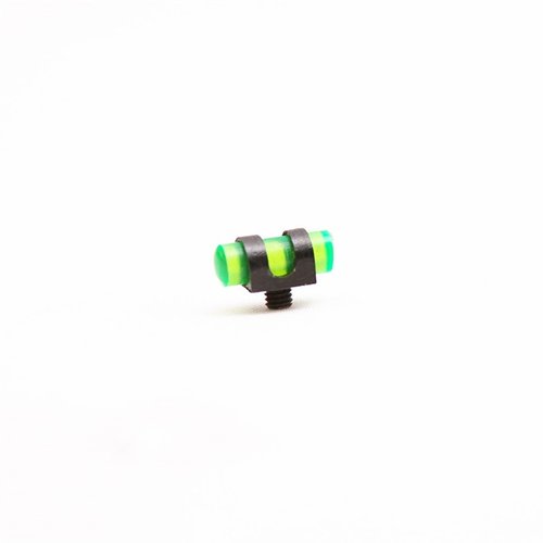 Enhance your shooting accuracy with Carlson's High Visibility Front Sight Beads, featuring easy-to-see white or fluorescent red options for all lighting conditions.