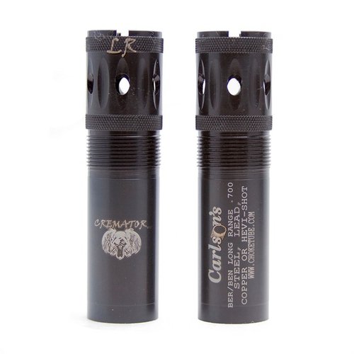 Carlson’s Cremator® Choke Tubes with Triple Shot Technology (TST) ensure reduced pellet deformation, fewer flyers, and denser patterns for effective waterfowl hunting.