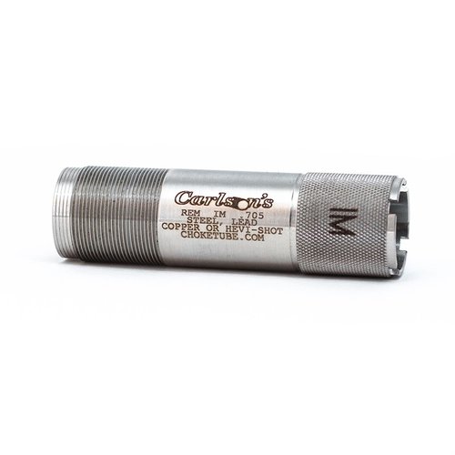 Achieve tight, consistent shot patterns with Carlson's REM-CHOKE 12 GA tube, featuring smooth interiors for less shot deformation and quick changes between stations.