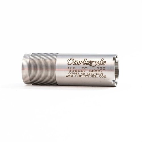 Upgrade your Browning Invector Plus shotgun with Carlson's durable 17-4 stainless steel choke tubes, compatible with Steel, Lead & Hevi-Shot, backed by a lifetime warranty.