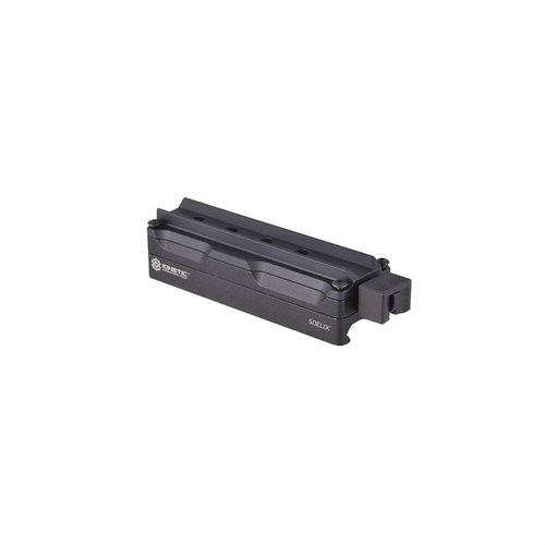 The Sidelok Modular Mount for Trijicon ACOG offers tool-free QD attachment, maintains zero, and features two mounting positions for optimal eye relief.