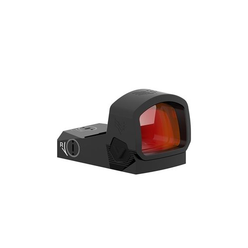 The Liberty II RMR 1X24mm Reflex Sight offers versatility with a 24mm window, 10 illumination settings, and durable 7075 aluminum construction for any shooting platform.