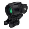The Swampfox Raider 1X Micro Prism Sight offers rapid sight acquisition, durable die-cast zinc alloy construction, and versatile T-2 mounting with 15,000-hour battery life.