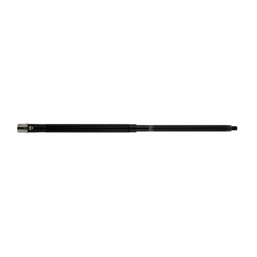 The Faxon Match 22 ARC 24" Barrel offers precision with 5R rifling, a durable 416-R stainless steel build, and a heavy fluted design for enhanced performance.