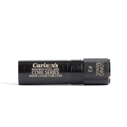 The CARLSONS CORE Choke Tubes offer versatile performance for all shot types, ideal for hunting and clay shooting, with clear yardage guidance for easy selection.