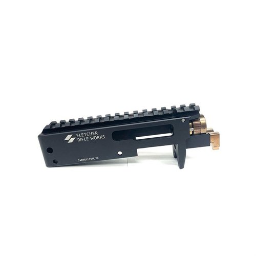 Upgrade your Ruger® 10/22® with the OPENTOP 11/22 Stripped Takedown Receiver, featuring CNC machined aluminum, stainless steel components, and easy maintenance.