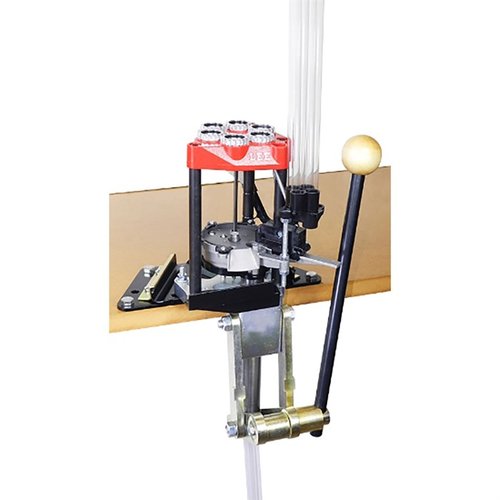 Experience seamless reloading with the Six Pack Pro Press, featuring six stations, automatic indexing, and an efficient priming system for any case.