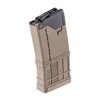 The L5AWM GEN 2 magazine offers steel-like reliability with polymer durability, featuring precision feed lips and compatibility with various 5.56 weapon systems.