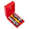 The LEE Precision .32-40 Full Pacesetter 2-Die Set offers a Full Length Sizing Die, Bullet Seating Die, and essential accessories for precise reloading.