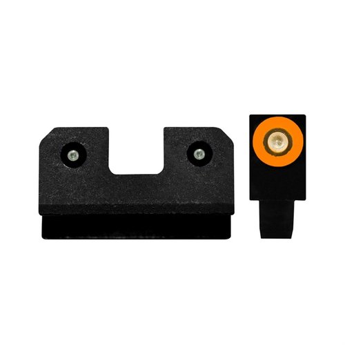 Enhance your Kimber K6S with XS R3D Night Sights, featuring 3-dot tritium, Ember Glow Dot Technology, and superior visibility in all lighting conditions.