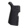 The Kung Fu Grip offers a 12º angle for improved comfort and natural posture, reducing hand fatigue and enhancing grip on AR15/M4 and AR10/SR25 platforms.