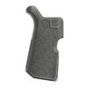 The Kung Fu Grip offers a 12º angle for natural posture, reduces hand fatigue, and enhances grip comfort on AR15/M4 and AR10/SR25 platforms.