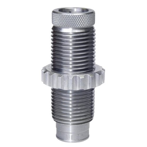 The Lee .32-40 Winchester Factory Crimp Die ensures a firm bullet hold, enhancing accuracy and consistency by building higher start pressure for optimal performance.