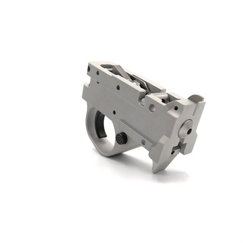 Upgrade your Ruger 10/22 with KIDD's two-stage trigger for a clean, reliable pull as light as 6 ounces, ensuring precision and safety for all shooting activities.