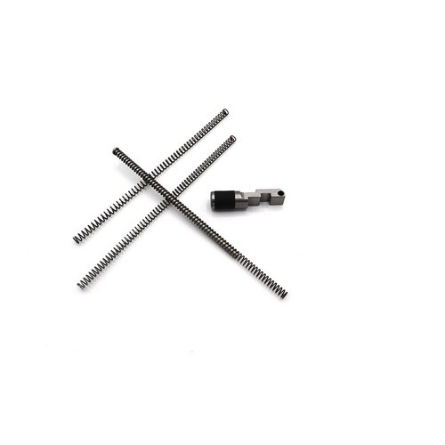 Upgrade your Ruger 10/22 with a comfortable bolt handle, super slick guide rod, and interchangeable tuning springs for precise recoil adjustment.