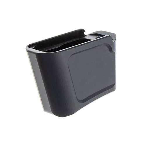 +3 Magazine Extension for Glock 43 installs in under 10 seconds without tools, enhancing capacity and ergonomics with a seamless, custom fit.