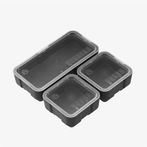 Keep your gear organized with MAGPUL DAKA Bins: stackable, durable, and compatible with DAKA GRID Organizer for easy identification and secure storage.