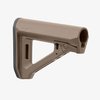 The MAGPUL MOE RL Carbine Stock features a streamlined design, adjustable LOP (10.65"-13.85"), improved cheek weld, and ambidextrous M-LOK slot for versatility.