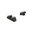 AMERIGLO RANGE SIGHT SET SERRATED FOR GLOCK 42,43,43X,48 BLACK