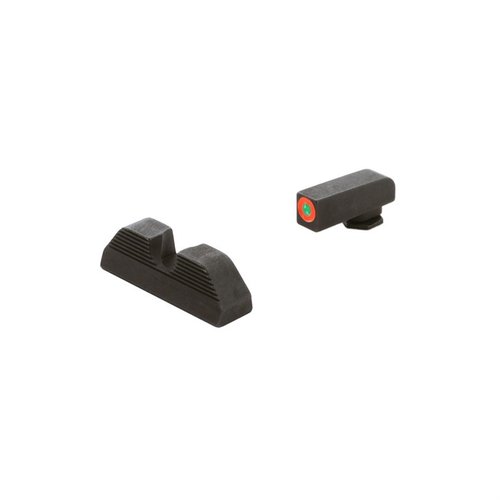 AMERIGLO® Protector Sights enhance front sight acquisition with tritium illumination and a glare-reducing serrated rear, perfect for Glock® Gen 1-5.
