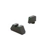 Ameriglo XL Tall Suppressor Sights for Glock® offer enhanced sight picture with Tritium options, ideal for suppressed shooting or RMR equipped slides.