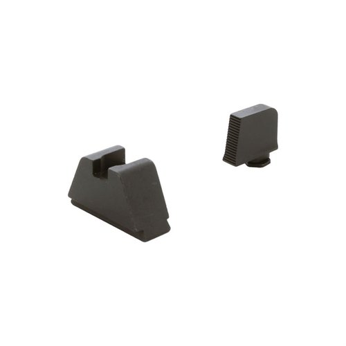 The AMERIGLO 3XL Tall Optic Compatible Sights offer precise co-witnessing with red dot optics, optimized for Glock Gen4/5 MOS for reliable performance.