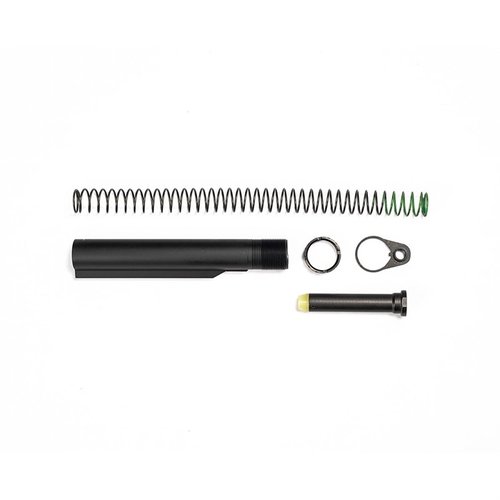 Upgrade your AR-15 with the SOLGW Intermediate Buffer Kit, featuring a durable A5 tube, Sprinco Green Spring, and T2 Buffer for enhanced performance.