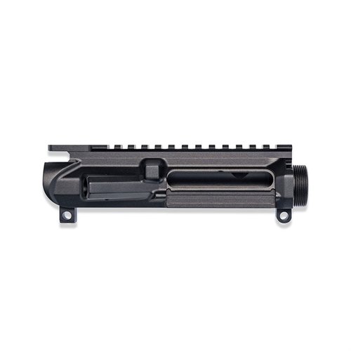 The BROADSWORD-89 Billet Upper Receiver features enhanced lockup, reduced fail flex, reinforced profile, and improved left-handed charging handle clearance.