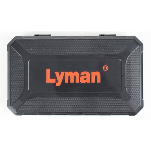 The Lyman Digi-Touch 1500 Scale is compact, portable, and rechargeable, with a 1500 grain capacity, LED display, and includes a powder scoop for convenience.