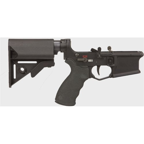 The LMT MARS-L PDW Complete Lower Receiver features ambidextrous controls, enhanced durability, a two-stage trigger, and ergonomic design for superior versatility.