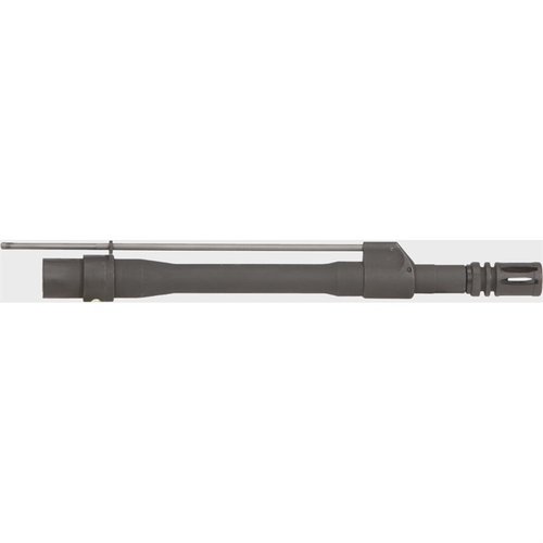 The LMT Monolithic 5.56X45 NATO Rifle Barrel features a low profile gas block, cryogenically treated for durability, and comes in multiple lengths for versatility.
