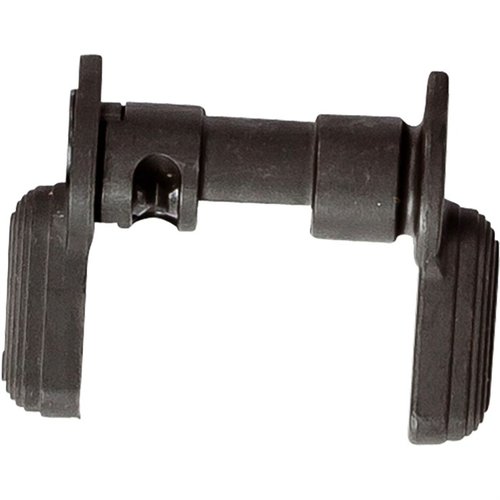 Upgrade your LMT or AR-15/AR-10 with this durable ambidextrous safety selector, featuring equal length levers for quick engagement and a tough steel design.