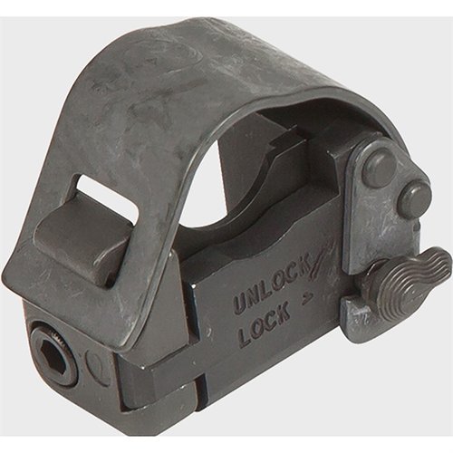 The LMT Defense M203 QD Mounting Bracket offers a quick detach solution for M203, eliminating wire tie mounts and ensuring compatibility with 14.5" and 16" barrels.